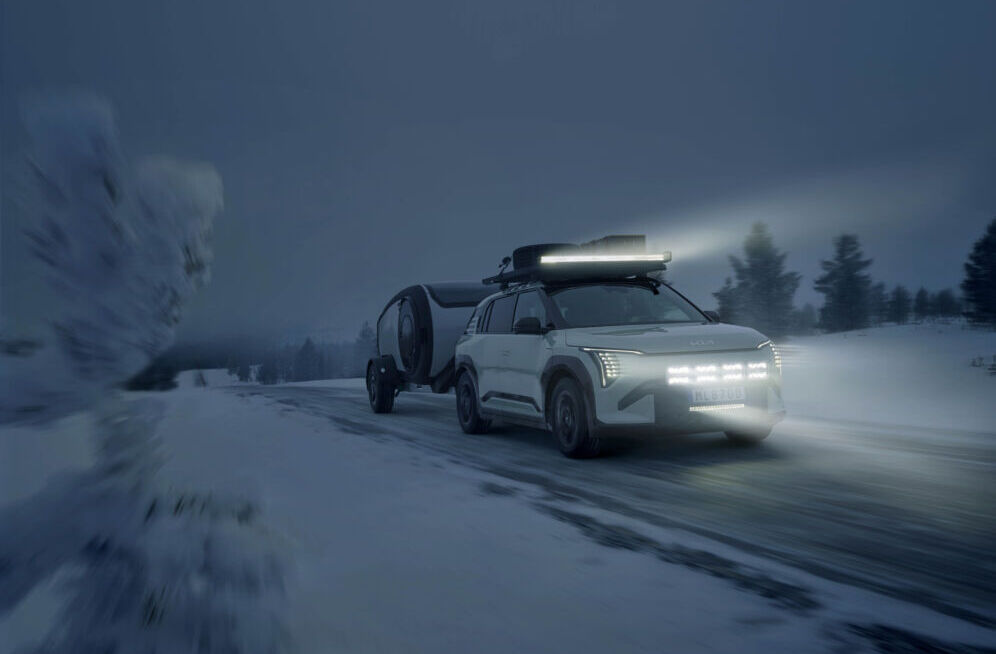 Bylunds_bil_ Kia_EV3_Ledramp